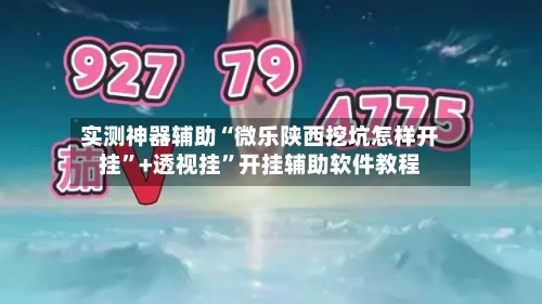 实测神器辅助“微乐陕西挖坑怎样开挂”+透视挂”开挂辅助软件教程