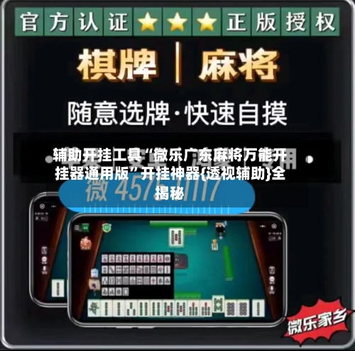 辅助开挂工具“微乐广东麻将万能开挂器通用版”开挂神器{透视辅助}全揭秘