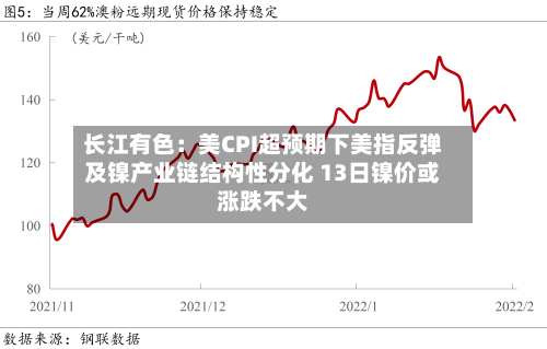 长江有色：美CPI超预期下美指反弹及镍产业链结构性分化 13日镍价或涨跌不大