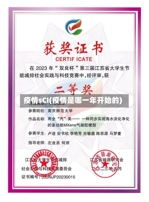 疫情sCI(疫情是哪一年开始的)