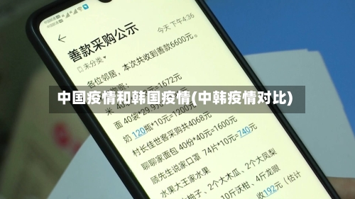 中国疫情和韩国疫情(中韩疫情对比)