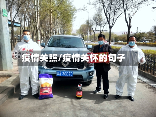 疫情关照/疫情关怀的句子