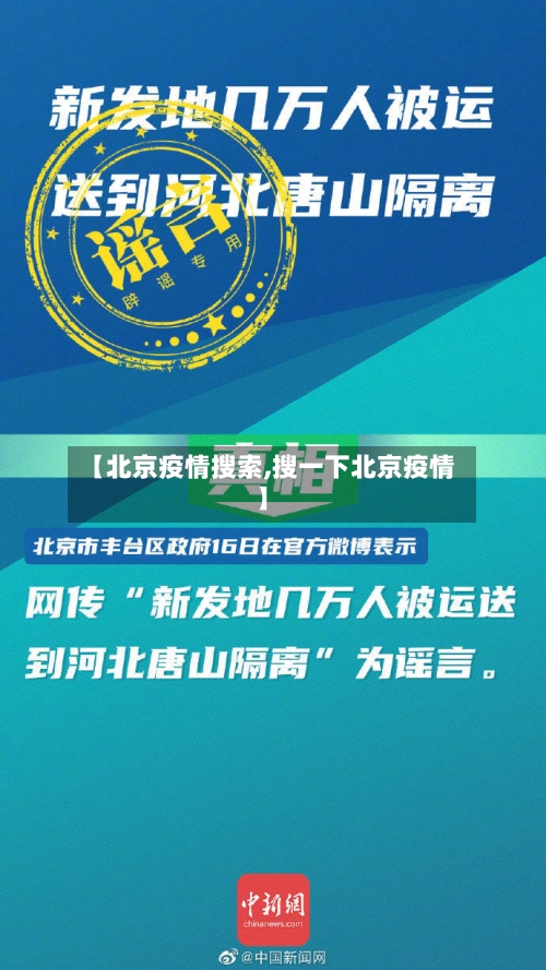 【北京疫情搜索,搜一下北京疫情】
