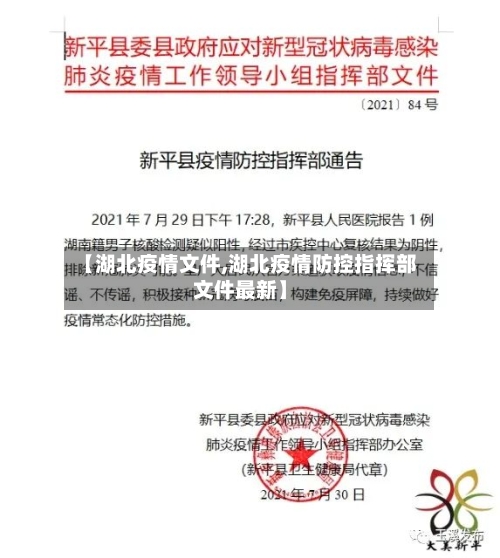 【湖北疫情文件,湖北疫情防控指挥部文件最新】
