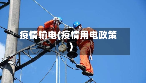 疫情输电(疫情用电政策)