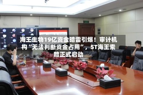 海王生物19亿资金暗雷引爆!审计机构“无法判断资金占用”,ST海王索赔正式启动