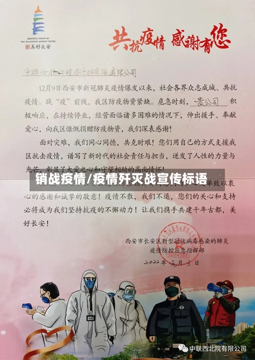 销战疫情/疫情歼灭战宣传标语