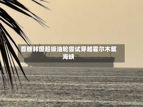 首艘韩国超级油轮尝试穿越霍尔木兹海峡