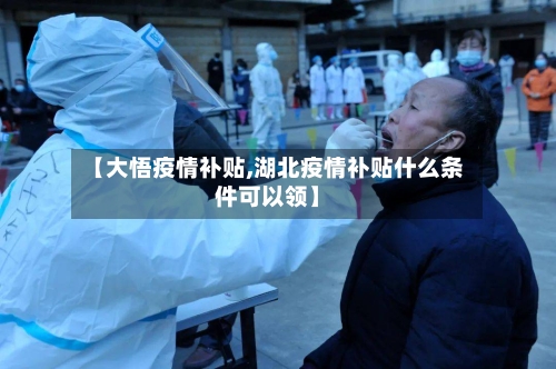 【大悟疫情补贴,湖北疫情补贴什么条件可以领】