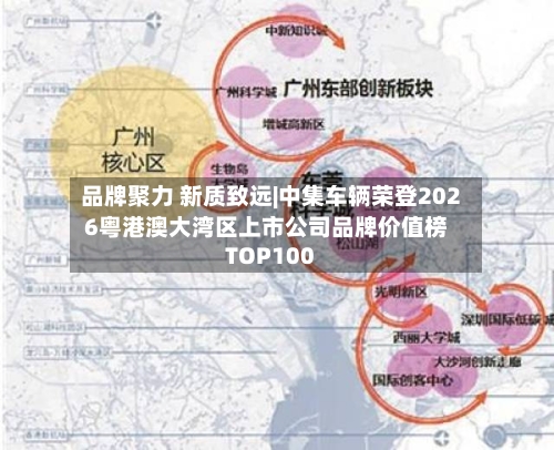 品牌聚力 新质致远|中集车辆荣登2026粤港澳大湾区上市公司品牌价值榜TOP100