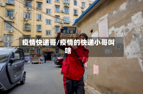 疫情快递哥/疫情的快递小哥叫啥