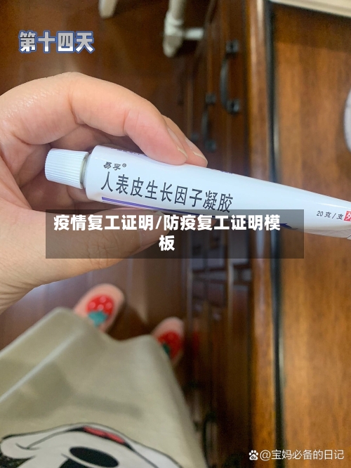 疫情复工证明/防疫复工证明模板