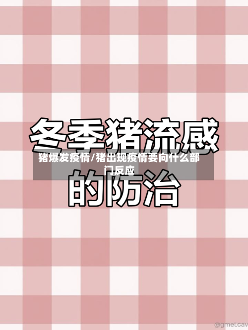 猪爆发疫情/猪出现疫情要向什么部门反应