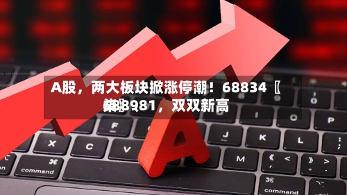 A股，两大板块掀涨停潮！68834〖柒〗、688981，双双新高