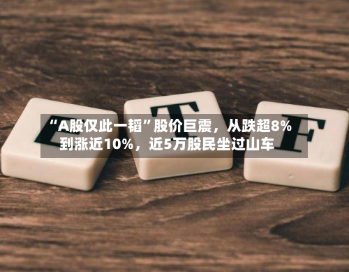 “A股仅此一韬”股价巨震,从跌超8%到涨近10%,近5万股民坐过山车