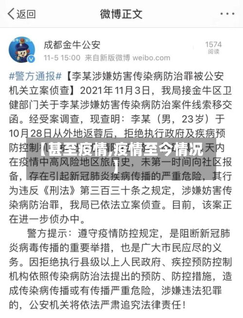 【甚至疫情,疫情至今情况】