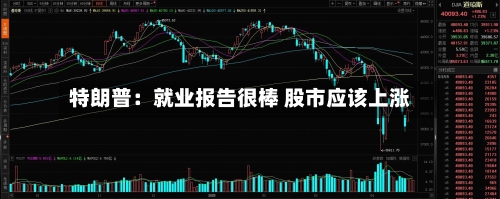 特朗普：就业报告很棒 股市应该上涨