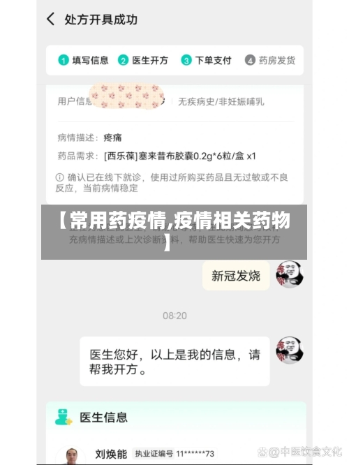 【常用药疫情,疫情相关药物】