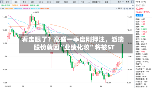 看走眼了?高盛一季度刚押注,派瑞股份就因“业绩化妆”将被ST