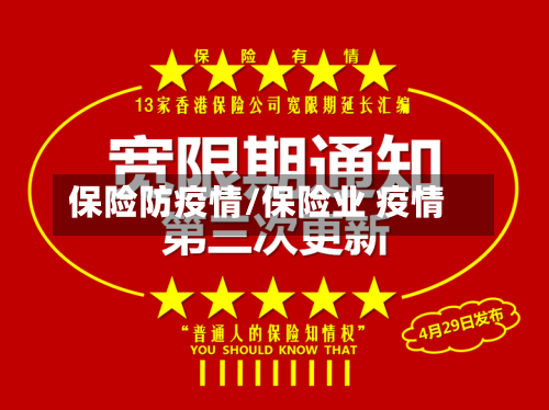 保险防疫情/保险业 疫情