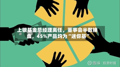 上银基金总经理离任,董事会半数换血,45%产品均为“迷你基”