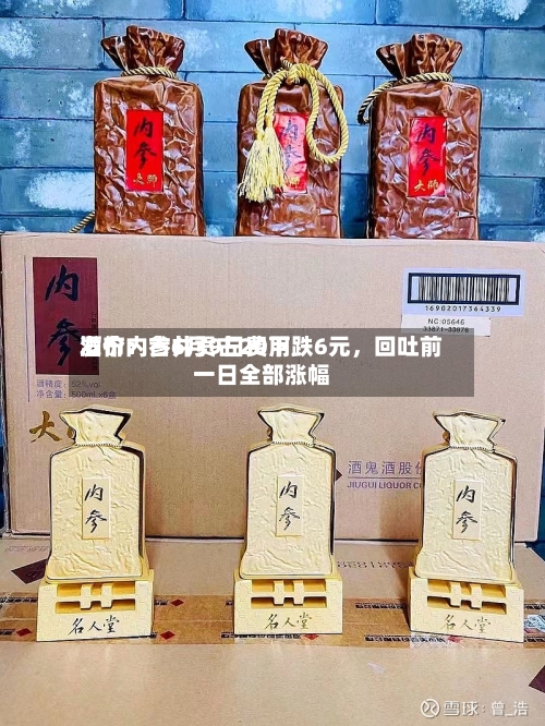 酒价内参6月9日费用
发布:古井贡古20下跌6元,回吐前一日全部涨幅