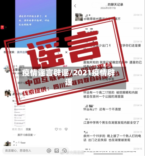 疫情谣言辟谣/2021疫情辟谣