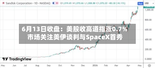 6月13日收盘：美股收高道指涨0.7% 市场关注美伊谈判与SpaceX首秀