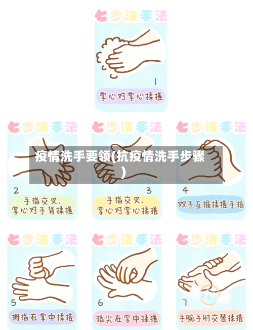 疫情洗手要领(抗疫情洗手步骤)