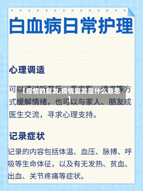 【疫情的复发,疫情复发是什么意思】