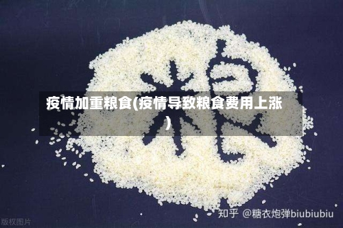 疫情加重粮食(疫情导致粮食费用上涨)