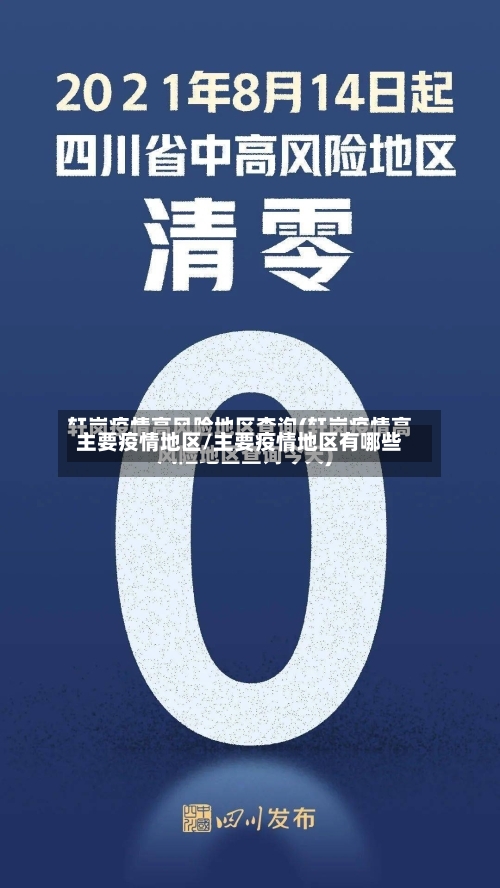 主要疫情地区/主要疫情地区有哪些
