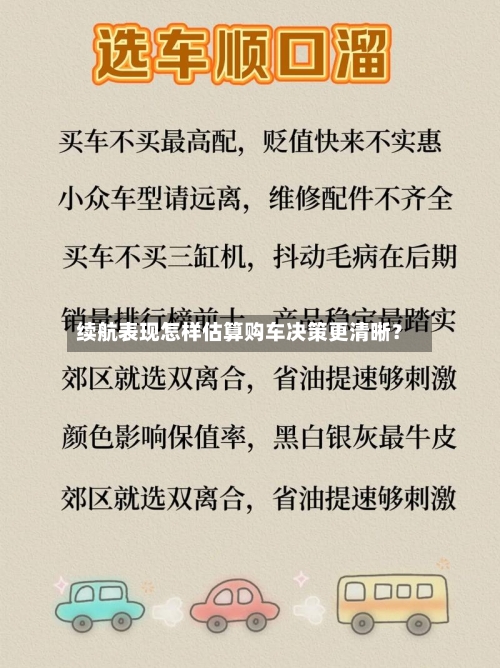 续航表现怎样估算购车决策更清晰?