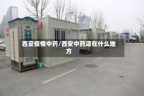 西安疫情中药/西安中药店在什么地方
