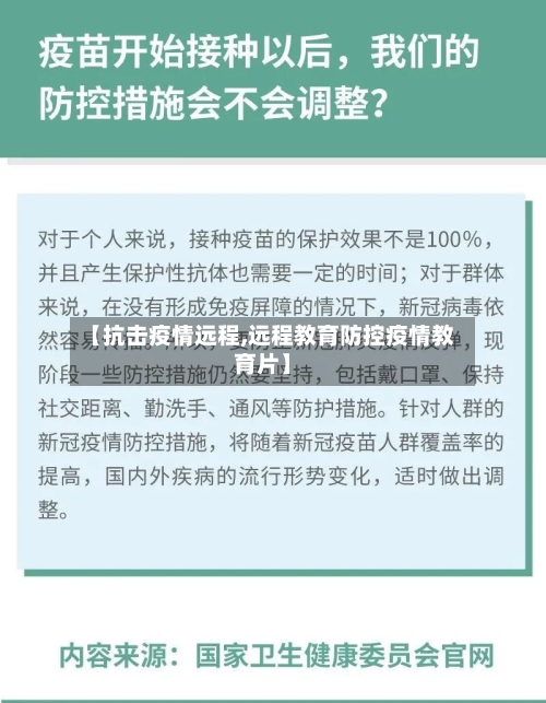 【抗击疫情远程,远程教育防控疫情教育片】