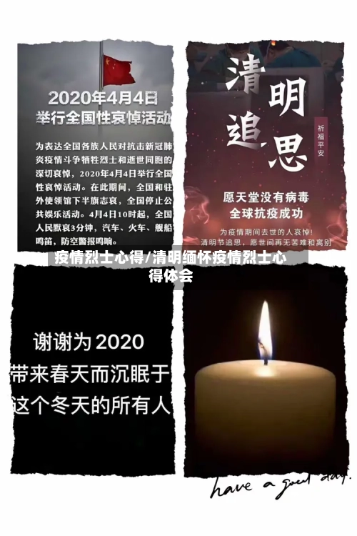 疫情烈士心得/清明缅怀疫情烈士心得体会