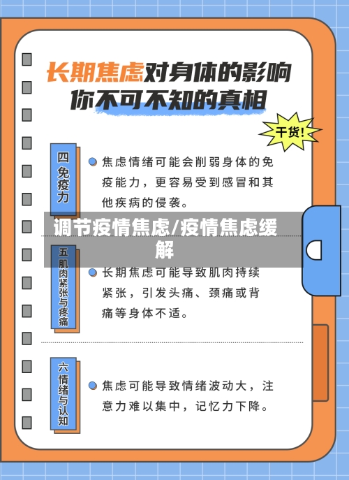 调节疫情焦虑/疫情焦虑缓解